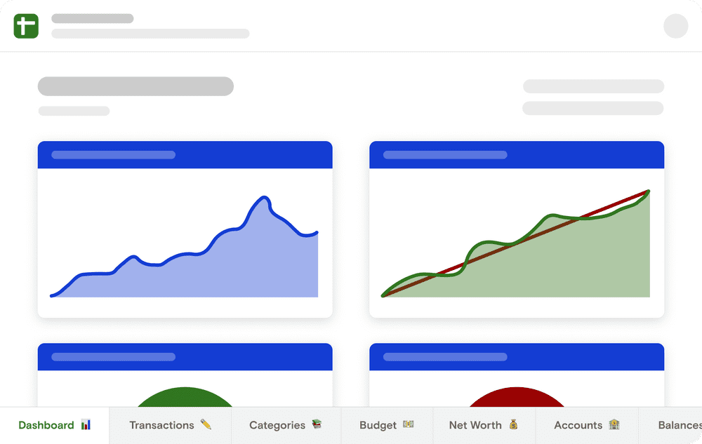 Google Sheets template